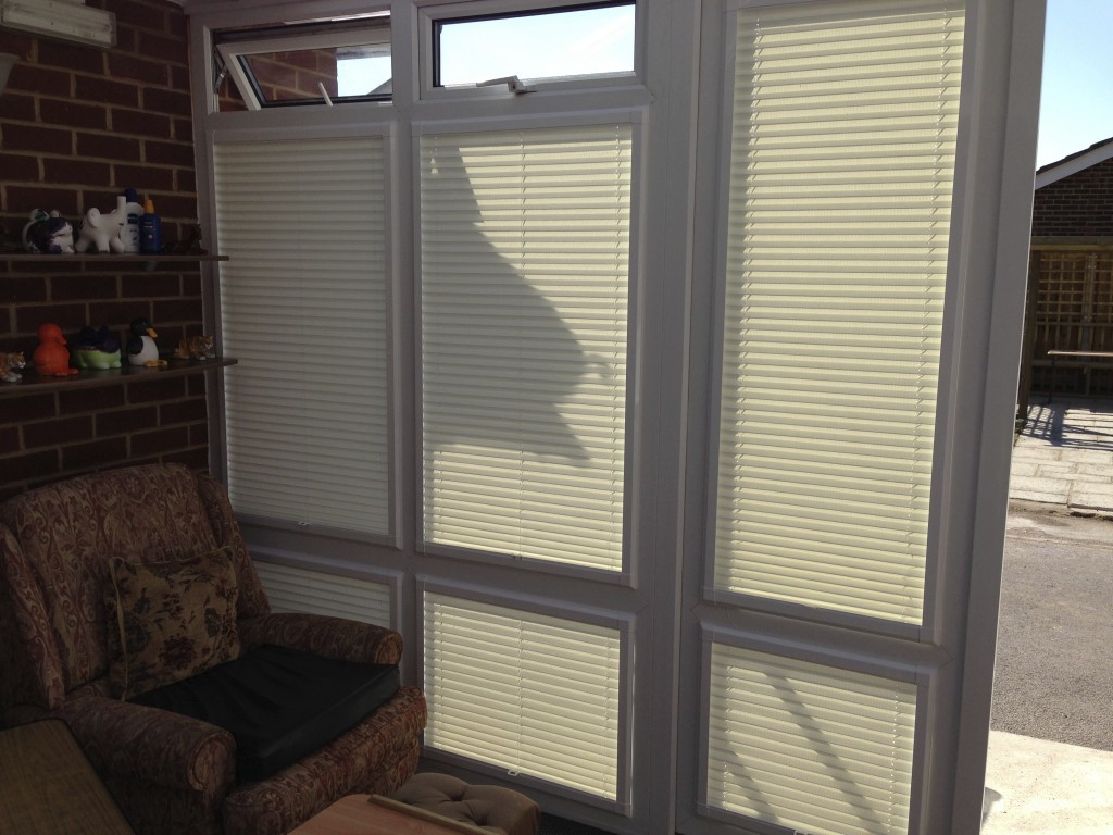 EZ Fit Pleated Conservatory Blinds